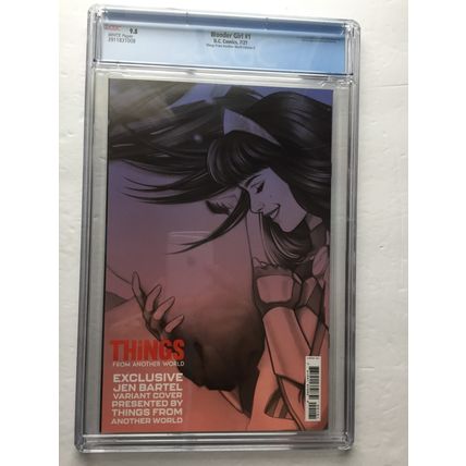 2021 DC Comics Wonder Girl Jen Bartel Variant #1 CGC Graded 9.8
