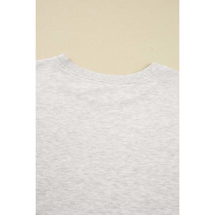 Red Vintage Washed GAME DAY Graphic Baggy Sweatshirt