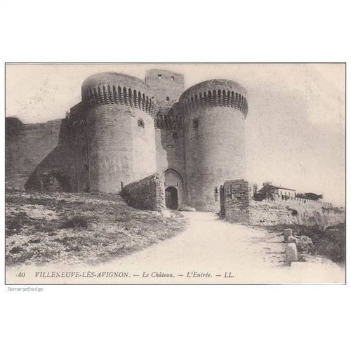 Le Chateau L'Entree Villeneuve Les Avignon France LL 40 Postcard (F3824)