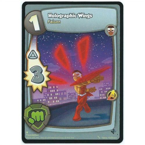 Marvel Super Hero Squad - Foundation - Holographic Wings