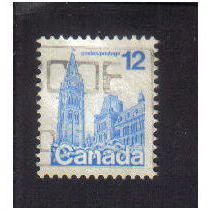 1977 canada houses of parliament 12c f/u sg872