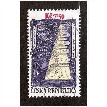 CZR 2007 7.50kc '100TH ANN OF CINEMA' FINE USED (EBID30-784)