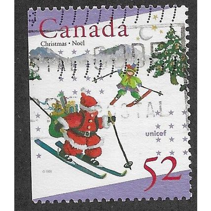 CAN 1996 52c 'CHRISTMAS' (BKLT) FINE USED (EBID71-391)