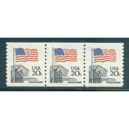 1895 20c U.S. Flag Fine MNH SG PNC 2/3 P0111