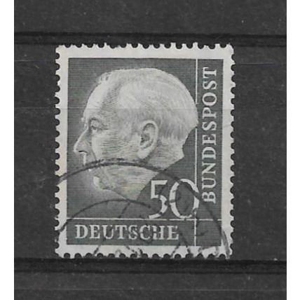 WestGermany.SG1115 50pf Pres. Heuss (Slate).Fine Used.Nov21