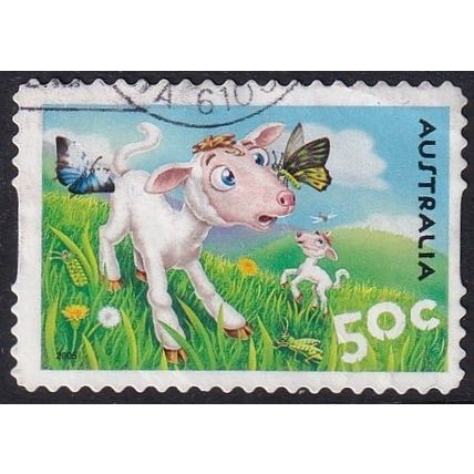 Australia 2005 SG 2566 Used - Cartoon Animals (D-632-01)