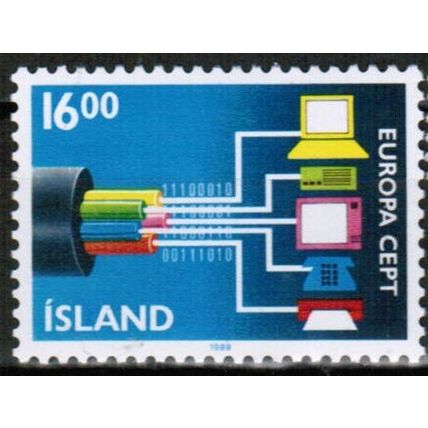 1988 Iceland - Sc# 660 Mint NH - Europa 16.00 kr
