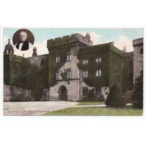 Rose Castle Bishop of Carlisle Residence Postcard Cumbria