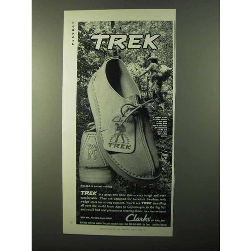 1971 Clarks Trek Shoe Ad