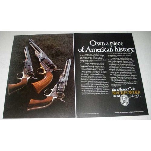 1979 Colt Ad - 1860 Army, 1862 Pocket Police Revolvers