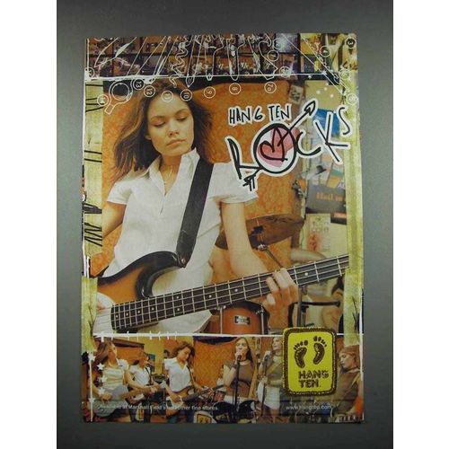 2004 Hang Ten Fashion Ad - Hang Ten Rocks