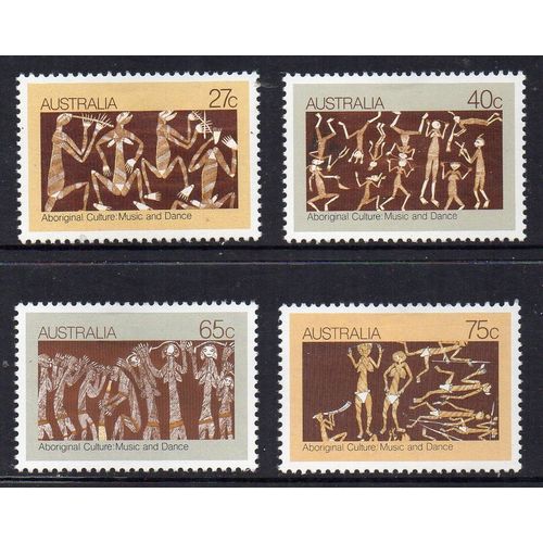 Australia 1982 Aboriginal Culture, Music and Dance MNH