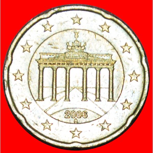 NORDIC GOLD (2002-2007): GERMANY ★ 20 EURO CENT 2006A! LOW START ★ NO RESERVE!