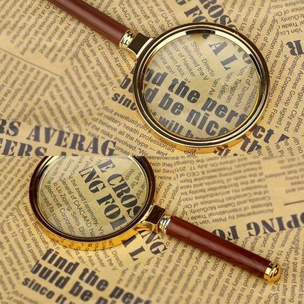 8CM Handheld 10X Magnifier Magnifying Glass Loupe Reading Jewellery Aid