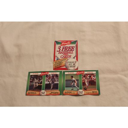 1992 French's Mustard Special Edition Combo Promo Series of 18 Card