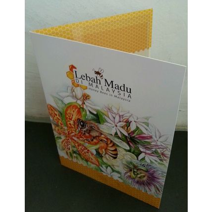 Malaysia Honey Bees 2019 Insect Flower Flora Fauna (folder) *limited