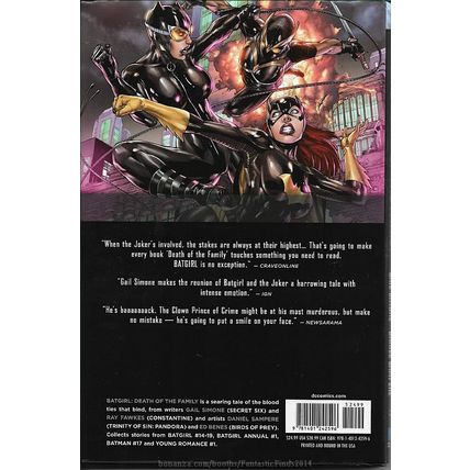 Batgirl Volume 3: Death Of The Family (2013) *DC Comics / Hardcover / The Joker*