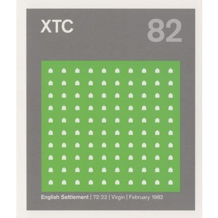 XTC English Settlement New Wave 1982 Virgin Records LP Postcard