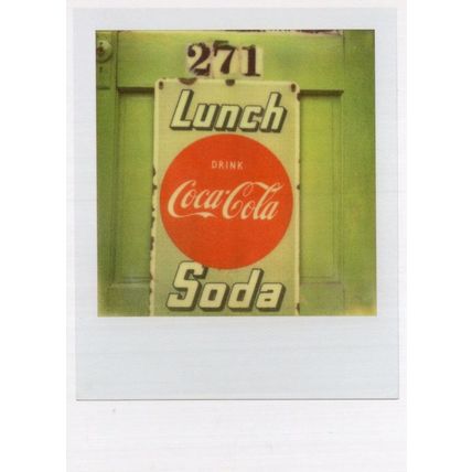 Drink Coca Cola Old Advertising Sign Soda Award Analog Photo Postcard
