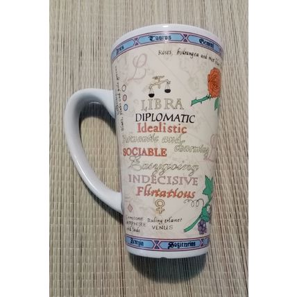 Libra Mug The Scales Large 15cm High