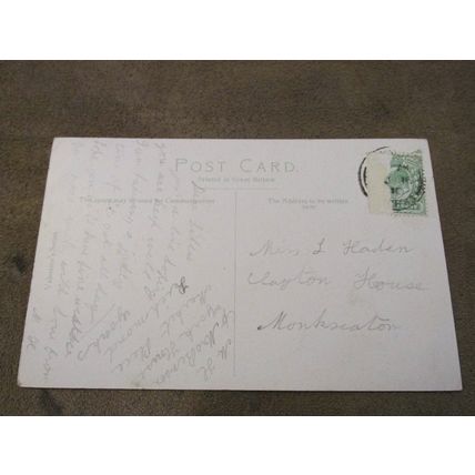1910 fr Valentines Series Postcard - Richmond Castle & Bridge - Yorkshire