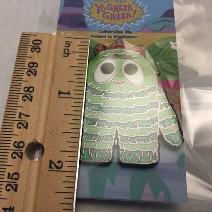 2023 Los Angeles Comic Con Exclusive Yo Gabba Gabba Brobee 2'' Pin