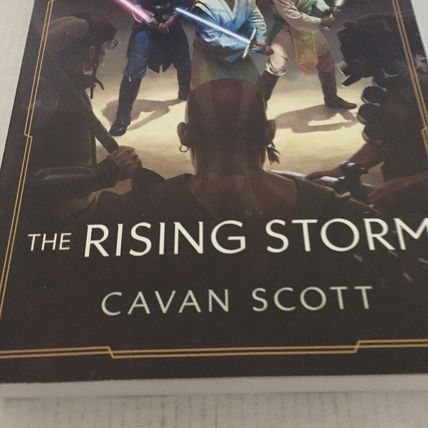 New Star Wars The High Republic The Rising Storm by Cavan Scott Signed Paperback
