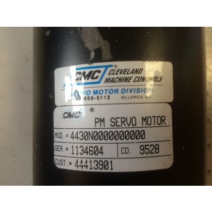 CLEVELAND CMC 4430N0000000000 PM SERVO MOTOR, 61 lb-in TORQUE, 36,BU