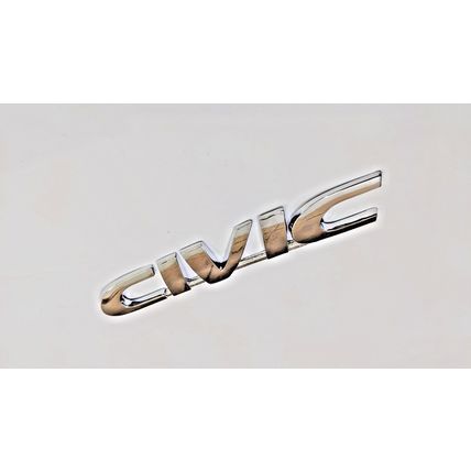 96-00 Honda Civic Rear Emblem Badge JDM USDM Hatchback Sedan Coupe EK 97 98