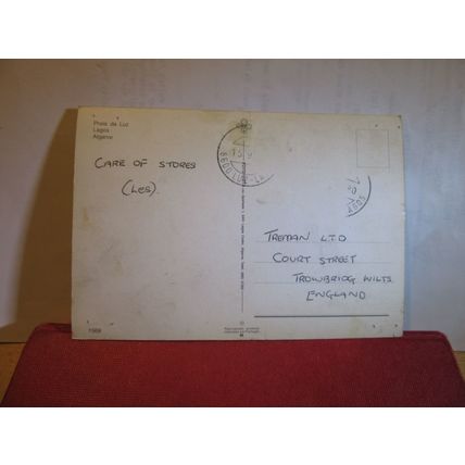 multiview, PRAIA DA LUZ, LAGOS, ALGARVE used postcard 1980 postmark =