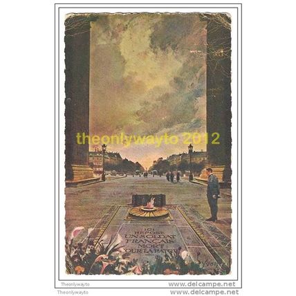 PARIS... EN FLANANT, TOMBE DU SOLDAT INCONNU, FRANCE, Postcard