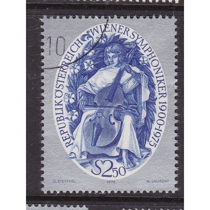 Austria 1975 The Cellist 2.50s Fine Used SG 1745 VGC