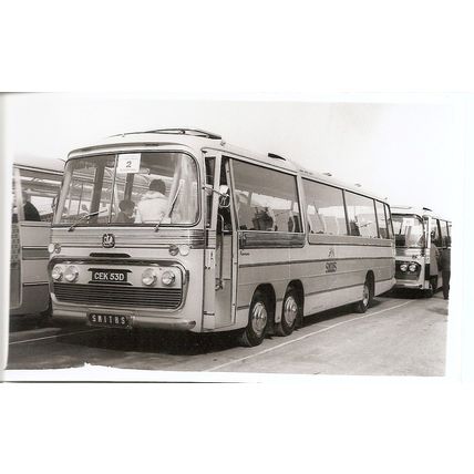 Black & White Photograph of Smith's Tours (Wigan) Ltd. - CEK 53D