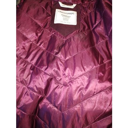 Craghoppers Aquadry Waterproof windproof Outdoors Jacket size 14 burgundy