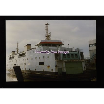 fq0129 - Dutch Ferry - Prinses Juliana, at Vlissingen c1994 - photograph 6x4