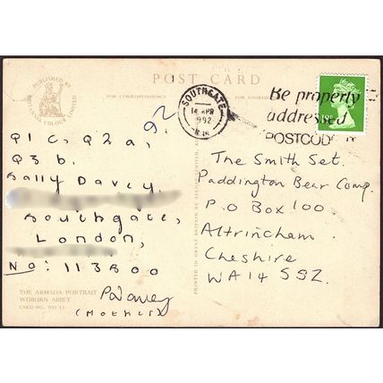 The Armada Portrait, Woburn Abbey, Bedfordshire, 1992 - Britannia Postcard