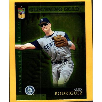 Alex Rodriguez #GA23 2001 Topps Golden Anniversary