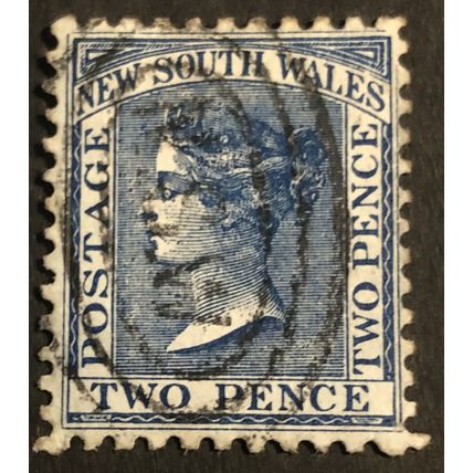 AUSTRALIAN STATES..-new south wales SG 225g USED 2d #1