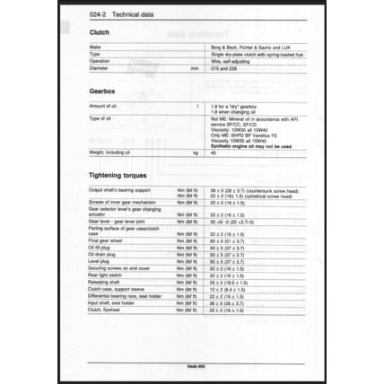Saab 900 Manual Gearbox Workshop Manual 1994 199320972 PDF