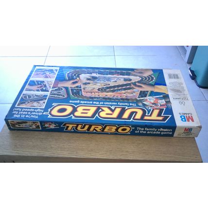 TURBO: The Family Version of the Arcade Game (MB Games) 1983 - VINTAGE