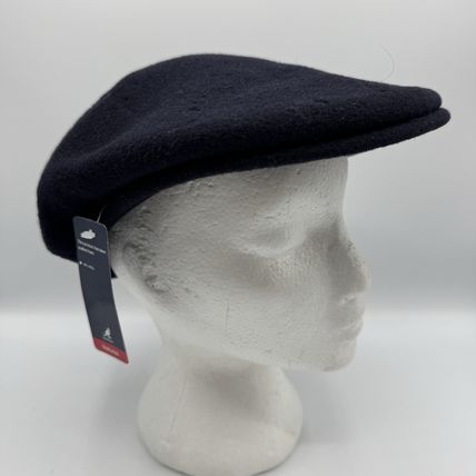 Kangol Black Beret 100% Pure New Wool New With Tags X-Large Unisex