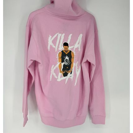 Independent Trading Co. Hoodie Pink Sz M "I Feel Like Game 6 Klay" Warriors