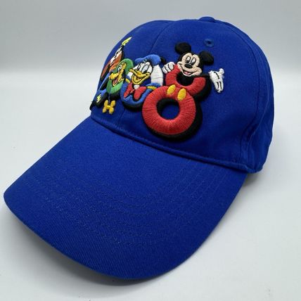 Disney Parks Minnie Mouse Youth Hat Coral Pink Heart Cap Adjustable Kids Girls