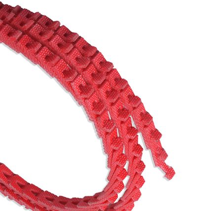 10FT Power Twist V Belt,1/2-Inch X 10 Feet a Type, Adjustable Link Belt for Tabl