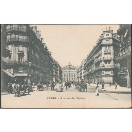Avenue de l'Opéra, Paris, c.1900-05 - CPA