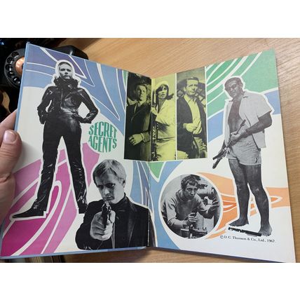 1967 "DIANA FOR GIRLS" JAMES BOND ETC ANNUAL ILLUSTRATED HARDBACK BOOK (P4)