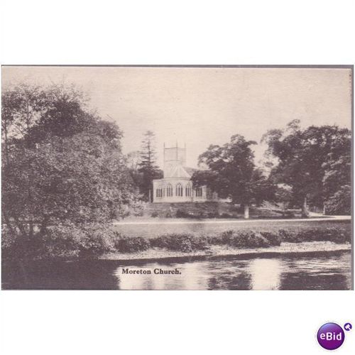 dorset postcard printed moreton church l of arabia