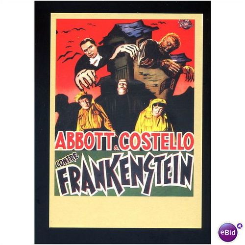 Cinema ABBOTT & COSTELLO MEET FRANKENSTEIN Postcard by Zreik (27)
