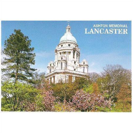 Lancaster, Lancashire - Ashton Memorial, Williamson Park - Dennis postcard