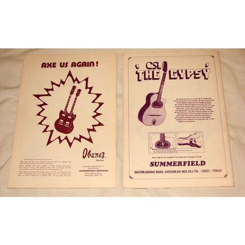 Guitar : The Magazine For All Guitarists June & Aug. 1975 Jose Feliciano UK